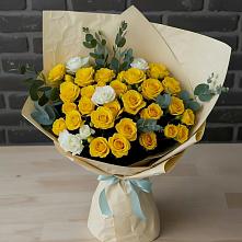 Букет цветов из:  Розы в Дубнево