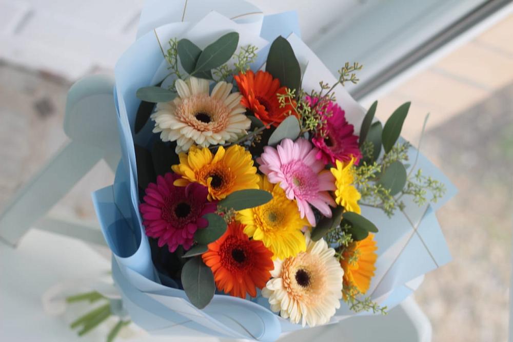 Букет цветов из: Герберы в Дубнево