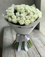 Букет 35 Белых роз в Дубнево