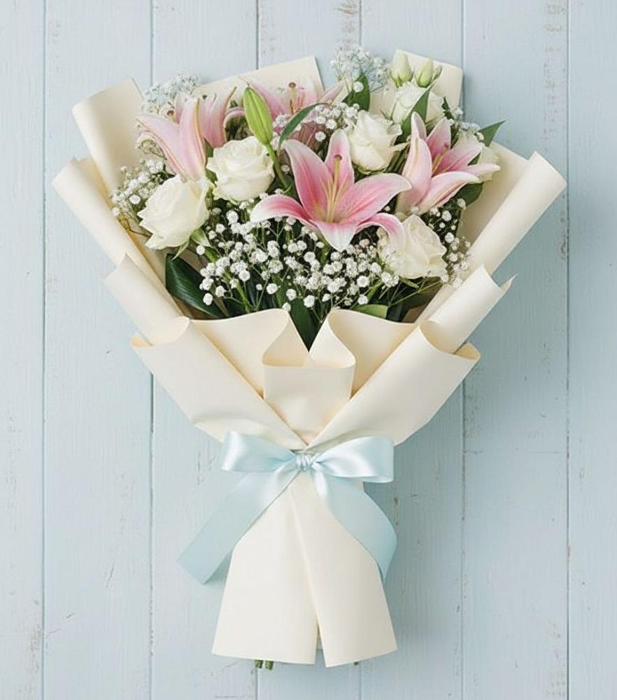 Букет цветов из: Лилии в Дубнево