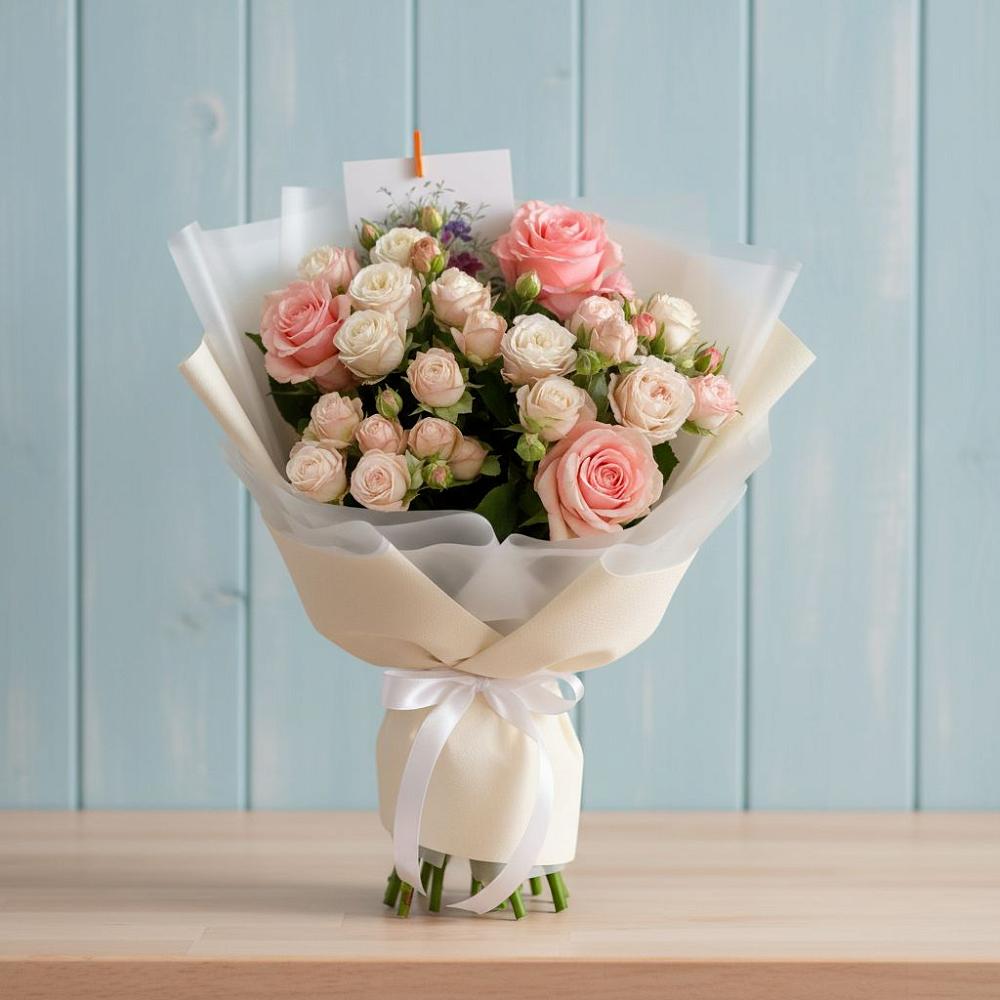 Букет цветов из: Розы в Дубнево