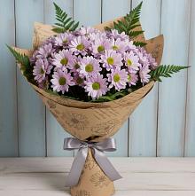 Букет цветов из:  Хризантемы #REPLACE_PRED# Дубнево