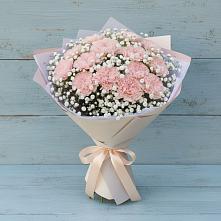 Букет цветов из:  Гвоздики в Дубнево