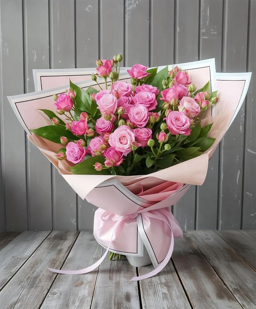 Букет Розовый кустик в Дубнево