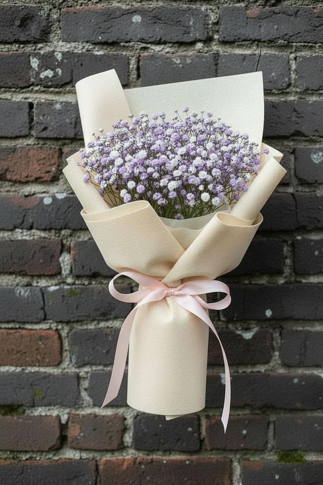 Букет цветов из: Гипсофила в Дубнево