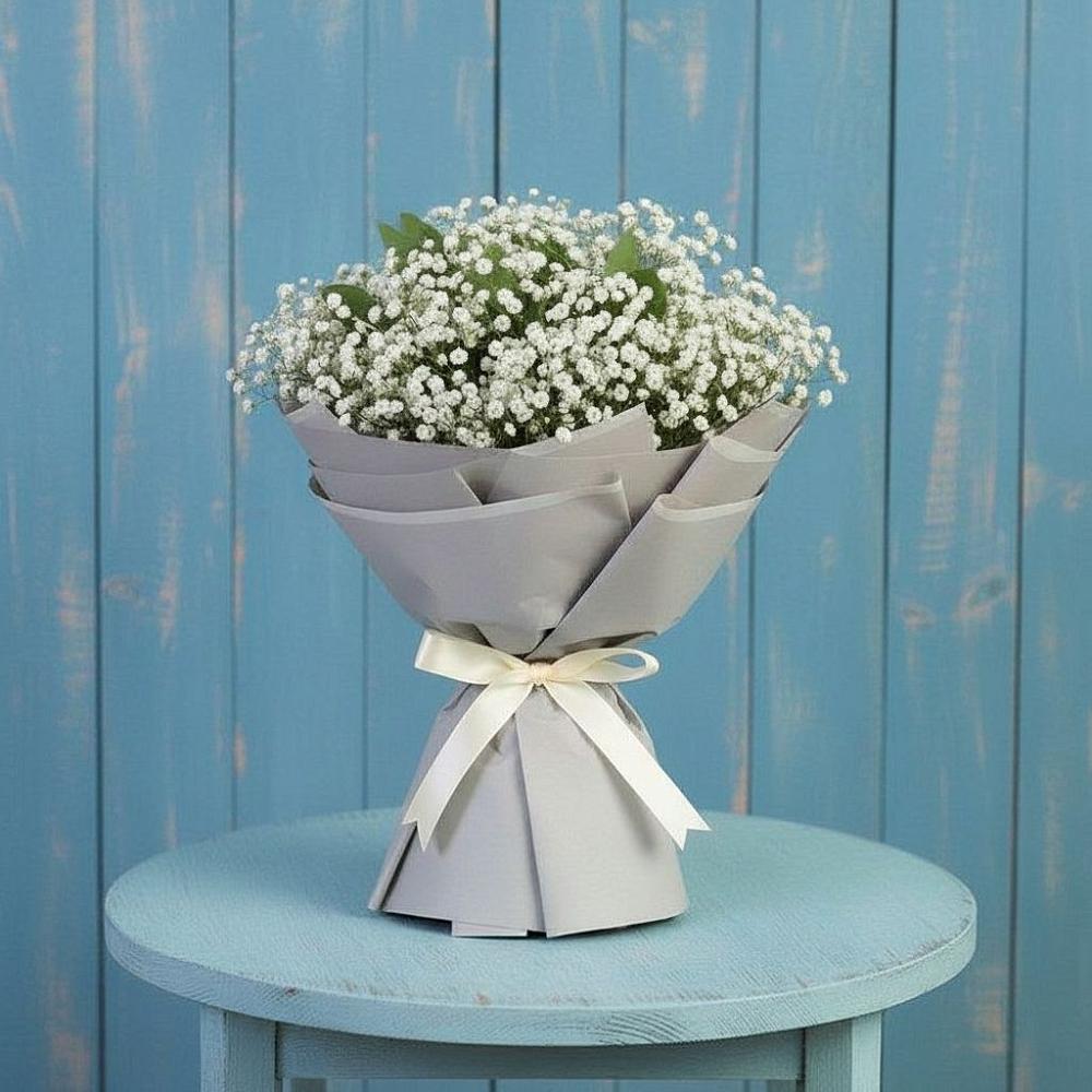 Букет цветов из: Гипсофила в Дубнево