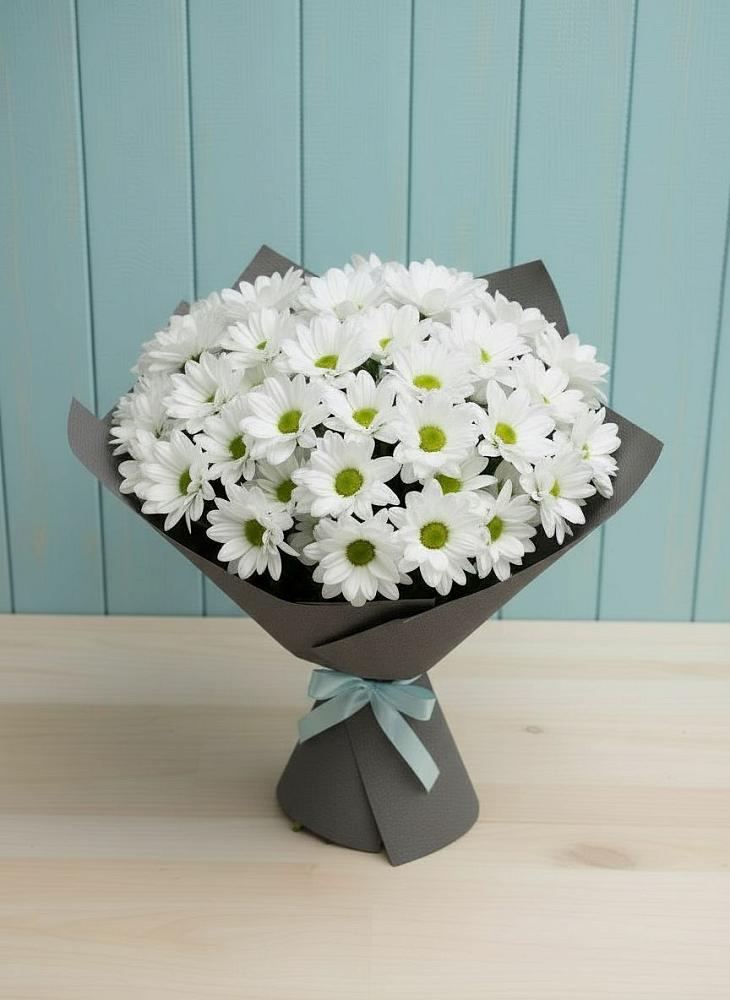 Букет цветов из: Хризантемы в Дубнево