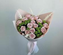 Букет цветов из:  Розы и Хризантемы #REPLACE_PRED# Дубнево
