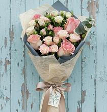 Букет цветов из:  Розы в Дубнево