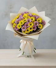 Букет цветов из:  Хризантемы в Дубнево