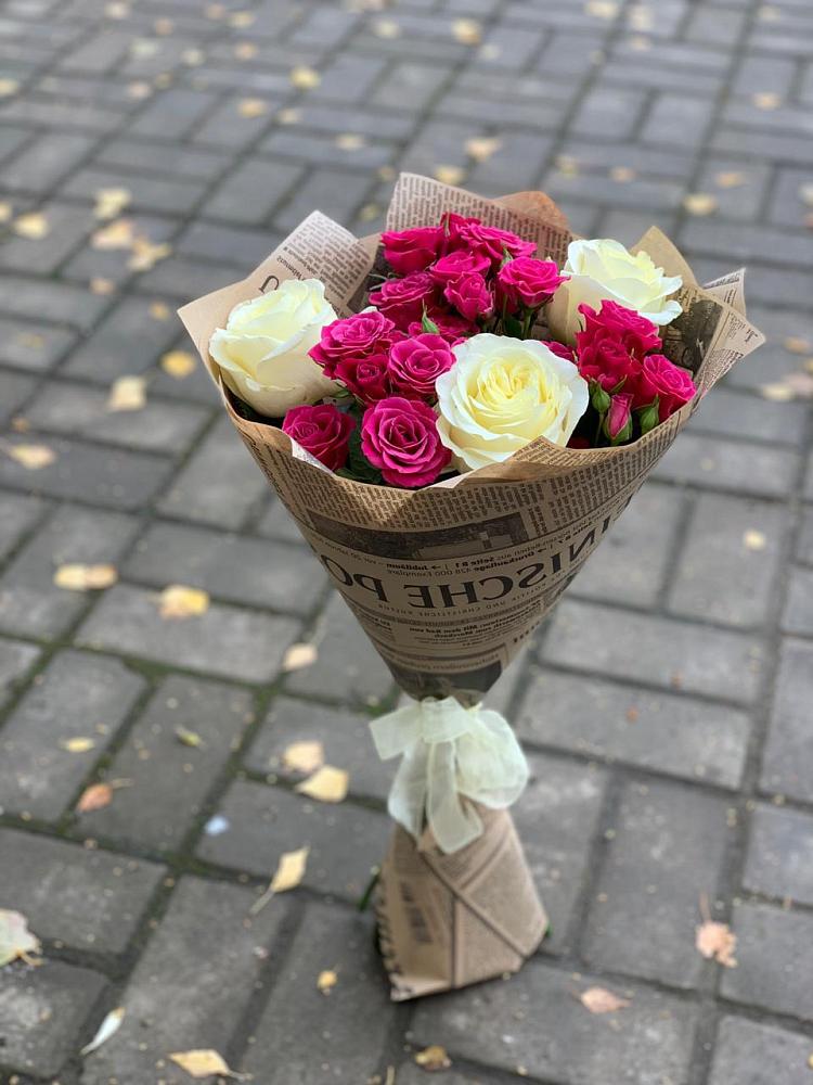 Букет цветов из: Розы в Дубнево