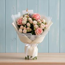 Букет цветов из:  Розы в Дубнево