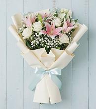 Букет цветов из:  Лилии в Дубнево
