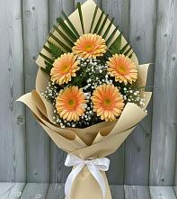 Букет цветов из:  Герберы #REPLACE_PRED# Дубнево