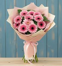 Букет цветов из:  Герберы в Дубнево